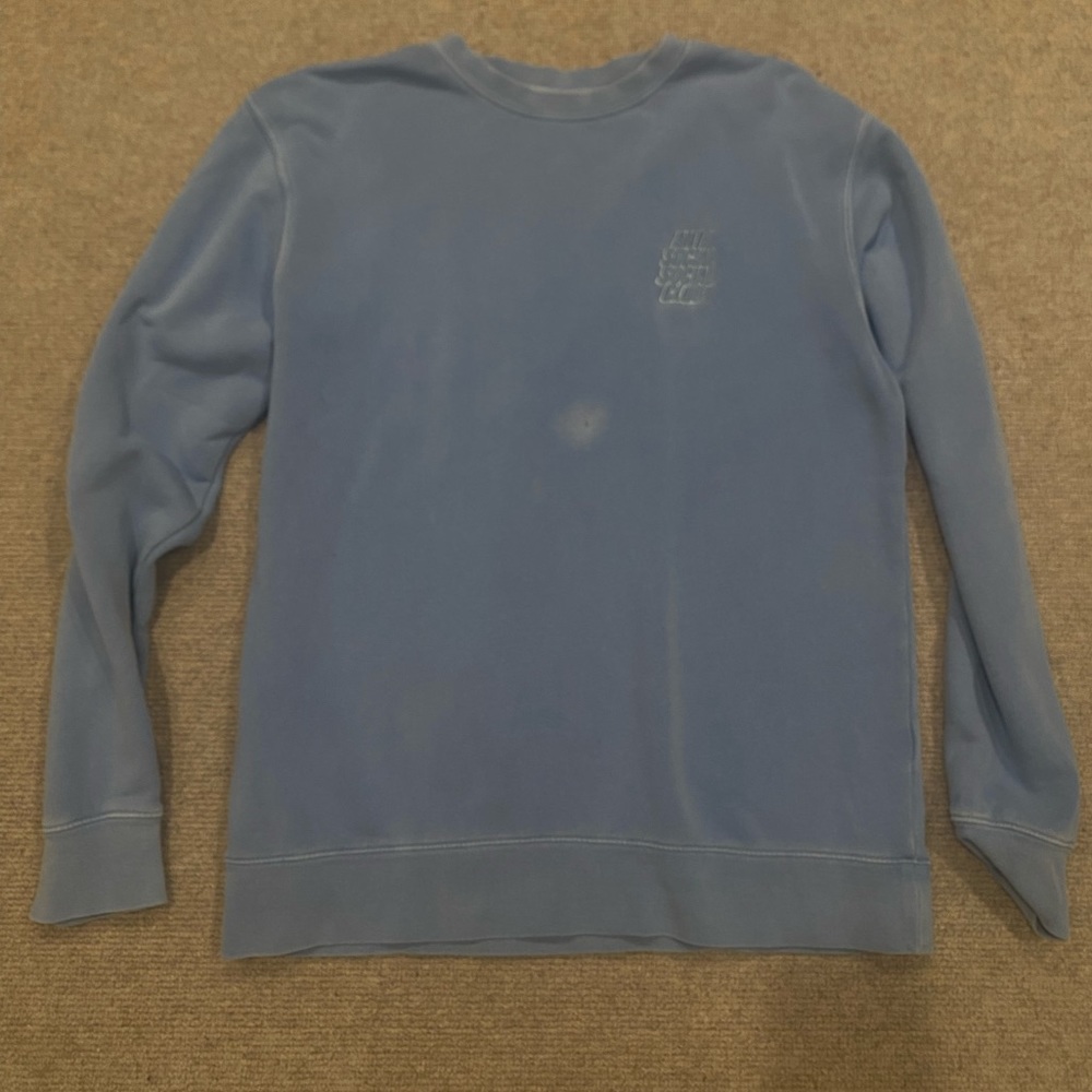 anti social social club sweater (with stain)